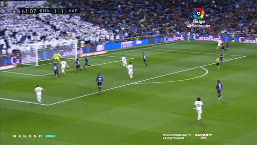 Round 29. Real Madrid — Huesca 3:2. Match overview