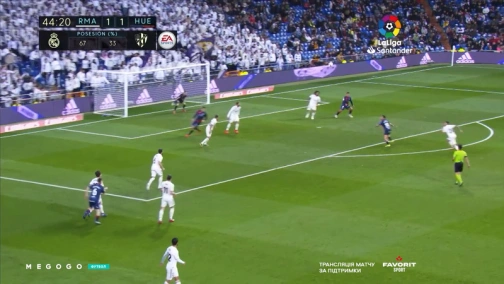 Round 29. Real Madrid — Huesca 3:2. Match overview