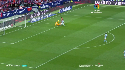 32 тур. Атлетико — Сельта 2:0. Обзор матча