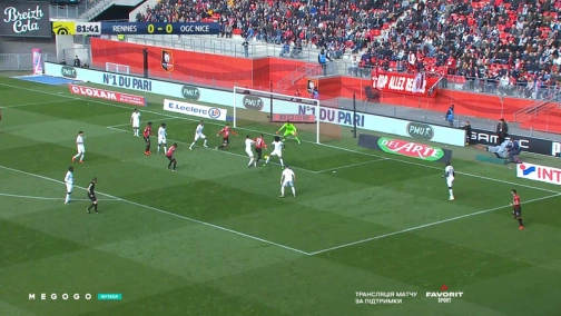 Round 32. Rennes — Nice 0:0. Match overview