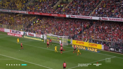 Round 30. Freiburg — Borussia Dortmund 0:4. Match overview