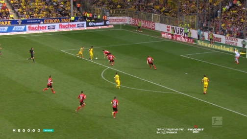Round 30. Freiburg — Borussia Dortmund 0:4. Match overview