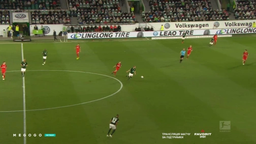 Round 30. Wolfsburg — Eintracht Frankfurt 1:1. Match overview
