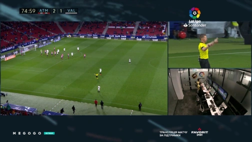 Round 34. Atletico Madrid — Valencia 3:2. Match overview