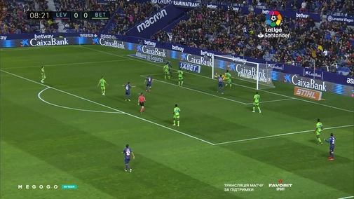 Round 34. Levante — Real Betis 4:0. Match overview