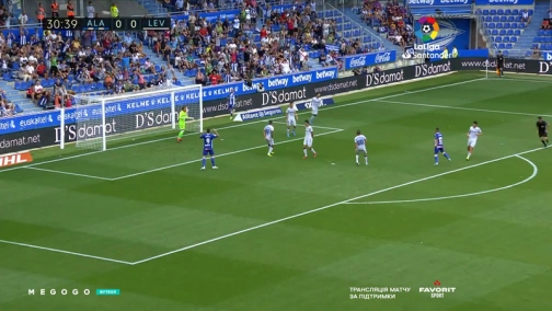 Round 1. Alavés — Levante 1:0. Highlights