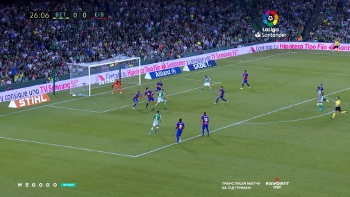 Round 8. Betis — Eibar 1:1. Highlights