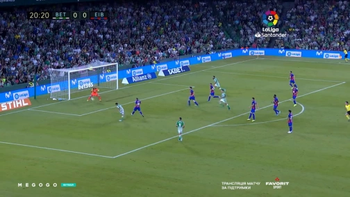 8-й тур. Бетис — Эйбар 1:1. Обзор матча