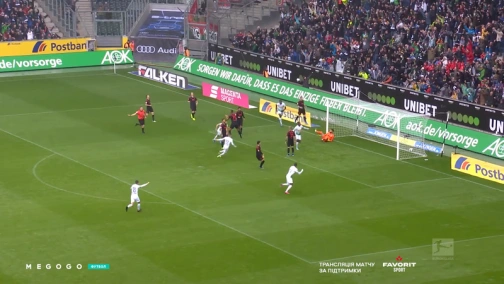 Round 7. Borussia Monchengladbach — Augsburg 5:1. Highlights