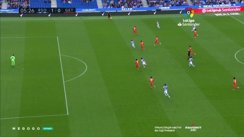 8-й тур. Реал Сосьедад — Хетафе 1:2. Обзор матча