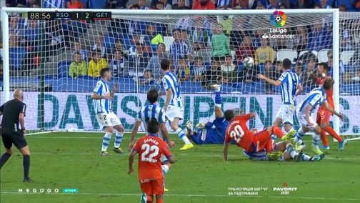 8-й тур. Реал Сосьедад — Хетафе 1:2. Обзор матча