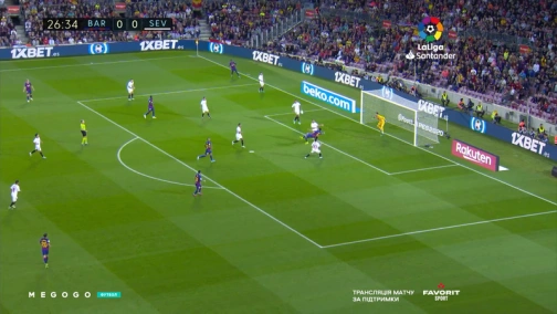 8-й тур. Барселона — Севилья 4:0. Обзор матча