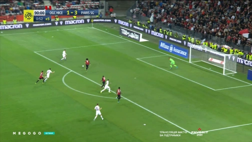 Round 10. Nice — PSG 1:4. Highlights
