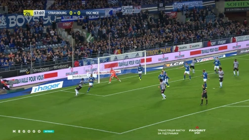 11 тур. Страсбург — Ніцца 1:0. Огляд матчу