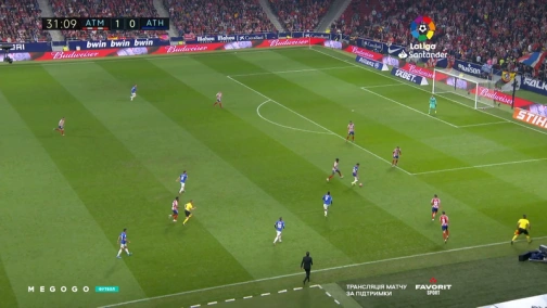 10 тур. Атлетико — Атлетик 2:0. Обзор матча