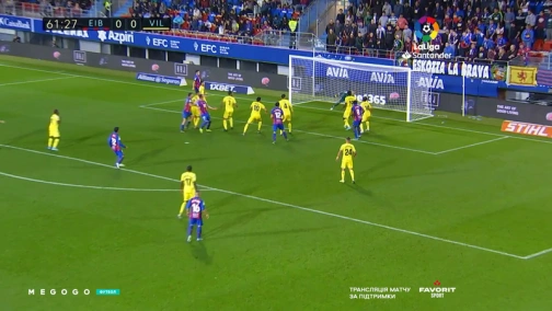 11-й тур. Ейбар — Вільярреал 2:1. Огляд матчу