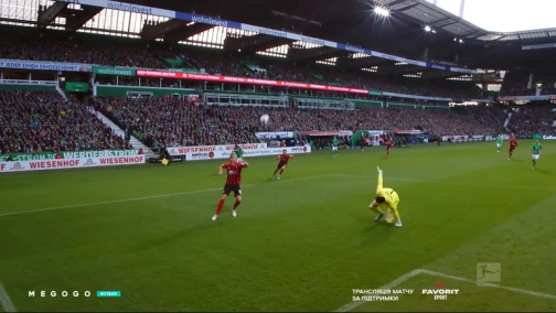 Round 10. Werder Bremen — Freiburg 2:2. Highlights