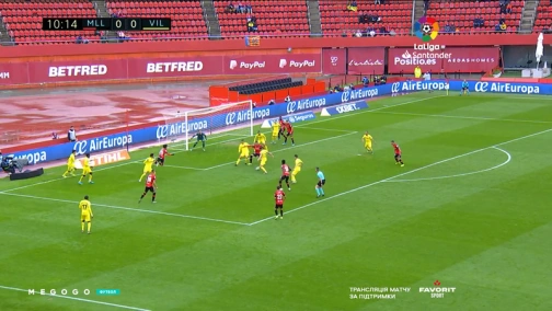 13-й тур. Мальорка — Вільяреал 3:1. Огляд матчу