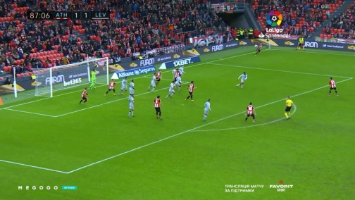 13-й тур. Атлетік — Леванте 2:1. Огляд матчу