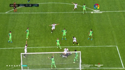Round 15. Sevilla — Leganes 1:0. Highlights