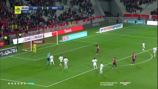 Round 17. Lille — Stade Brestois 29 1:0. Highlights