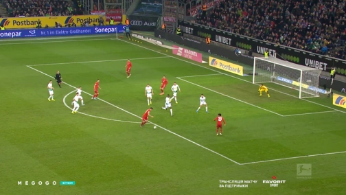 Round 14. Borussia Monchengladbach — Bayern Munich 2:1. Highlights