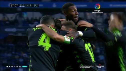 17-й тур. Эспаньол — Бетис 2:2. Обзор матча