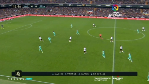 Round 17. Valencia — Real Madrid 1:1. Highlights