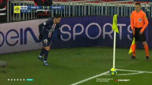 27-й тур. ПСЖ — Дижон. 4:0 Обзор матча