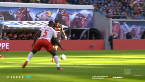 24-й тур. РБ Лейпциг — Байер. 1:1 Обзор матча