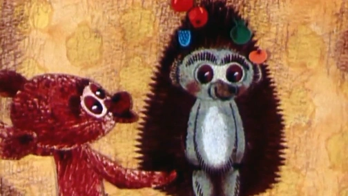 Jak jeż i niedźwiadek świętowali Nowy Rok