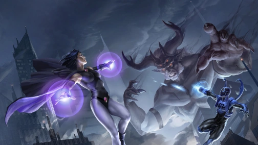 Liga Sprawiedliwości kontra Młodzi Tytani