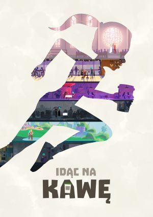 Idąc na kawę — plakat