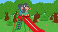 Benny Mole and Friends - On a Skateboard From a Hill Cartoon for Kids