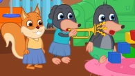 Benny Mole and Friends - Smiles Over Brother Cartoon for Kids