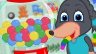 Benny Mole and Friends - Big Gumball Machine Cartoon for Kids