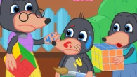 Benny Mole and Friends - How to Collect Rubik s Cube Cartoon for Kids