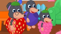 Benny Mole and Friends - Fruit Costumes Cartoon for Kids