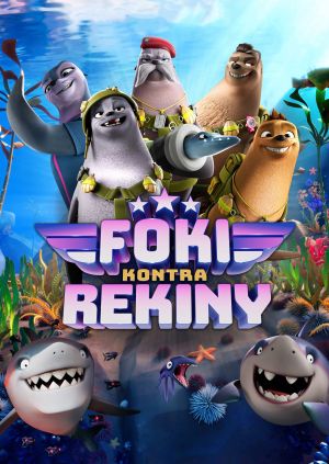 Foki kontra rekiny — plakat