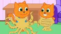 Cats Family en Français - Costume de Poisson de Mer Vidéos Animés 2020 en Français