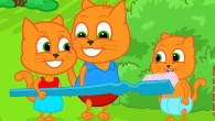 Cats Family en Français - Lutte Contre Les Caries Vidéos Animés 2020 en Français