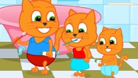 Cats Family en Français - Apprendre à Se Brosser Les Dents Dessin Animé 2020 en Français