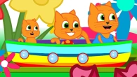 Cats Family en Français - Excursion En Bateau Arc-en-ciel Dessin Animé 2020 en Français