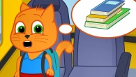 Cats Family en Français - Chaton a oublié ses devoirs à la maison Dessin Animé 2019 en Français