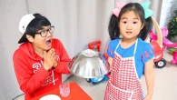 Boram Pretend Play Chef And Cooking With Kitchen Toys