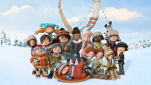 Снежные гонки (жестовым языком)