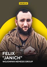 Felix "Janich", wojownik Nemesis Group — plakat