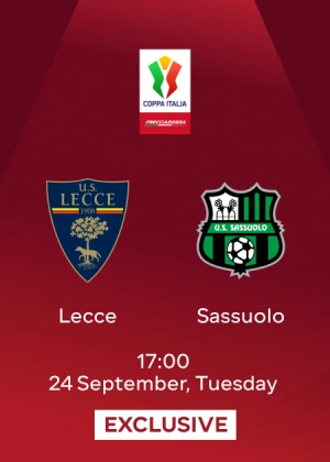 Lecce — Sassuolo