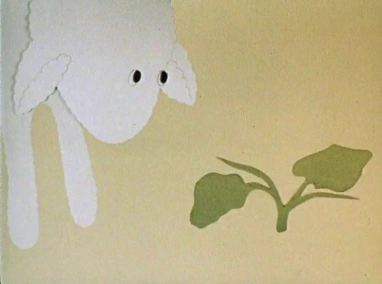 Оба конца белых, серединка зеленая