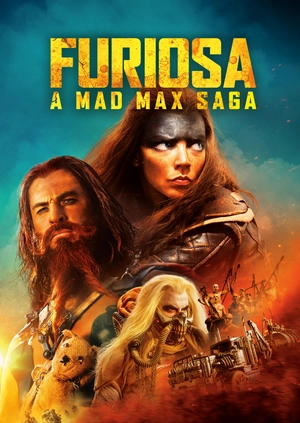 Furiosa: A Mad Max Saga (Black & Chrome)
